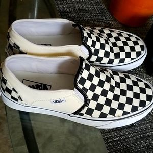 Vans Asher Slip on Skate Shoes